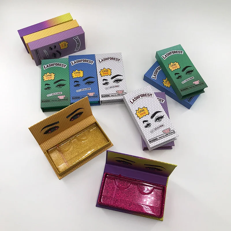 Custom Private Label Packaging Lashforest Lashes Boxes 10/30/50/100Pcs Empty Cases With Clear Tray For 15mm-25mm False Eyelashes
Custom Private Label Packaging Lashforest Lashes Boxes 10/30/50/100Pcs Empty Cases With Clear Tray For 15mm-25mm False Eyelashes