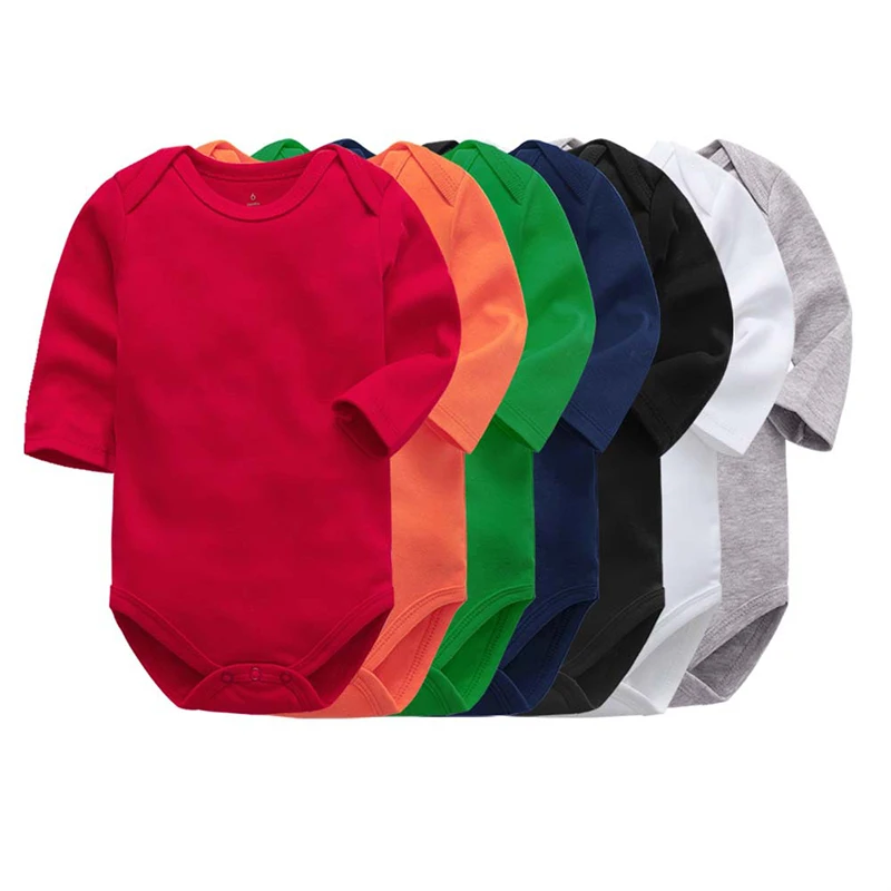 Pure color baby triangle climbing spring and autumn romper jumpsuit one-born children's clothing long-sleeved fart clothing
Pure color baby triangle climbing spring and autumn romper jumpsuit one-born children's clothing long-sleeved fart clothing