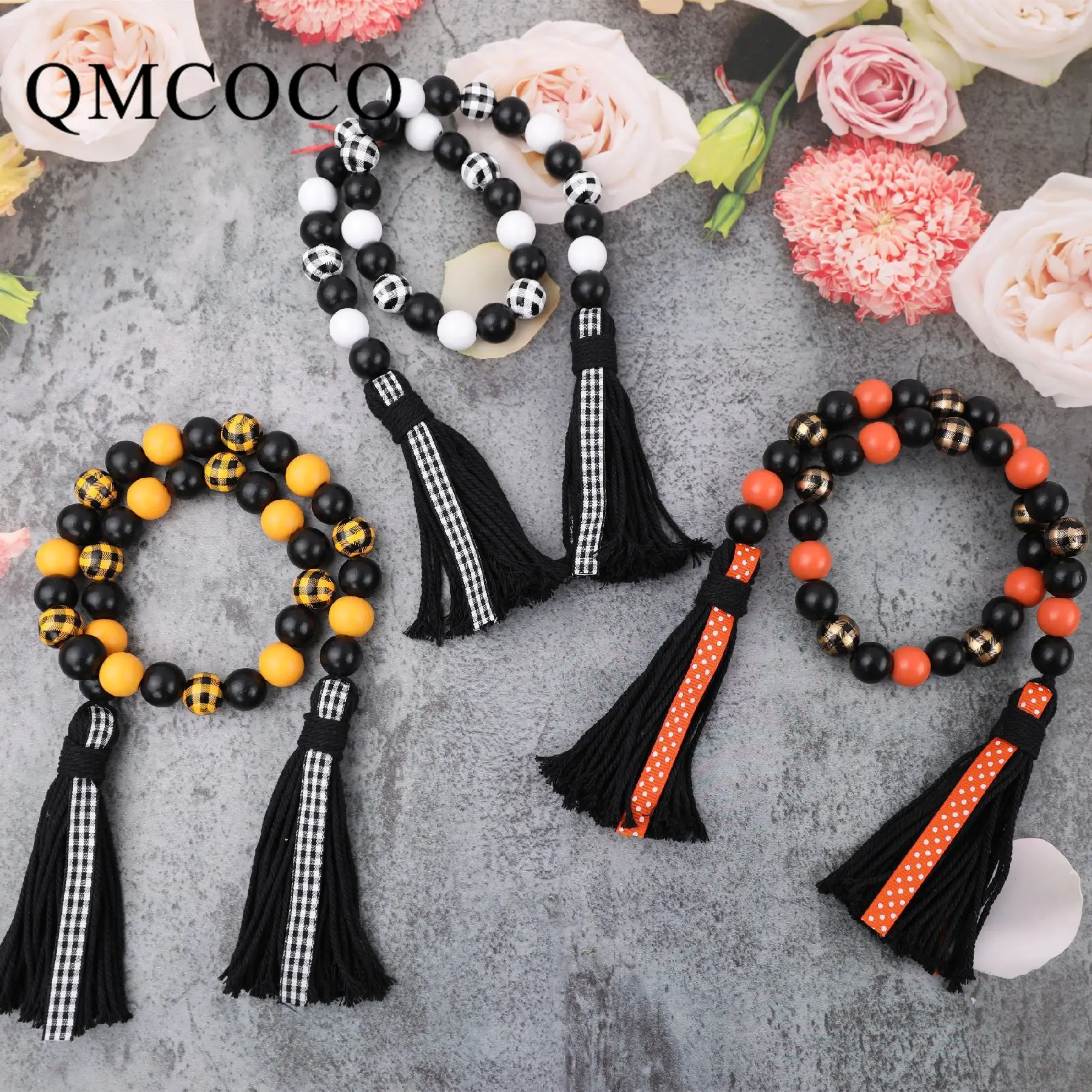 DIY Colorful Lattice Wood Beads Tassel Hemp Rope Beads String Pendant Festival Fashion Handmade Custom Party Home Decoration
DIY Colorful Lattice Wood Beads Tassel Hemp Rope Beads String Pendant Festival Fashion Handmade Custom Party Home Decoration