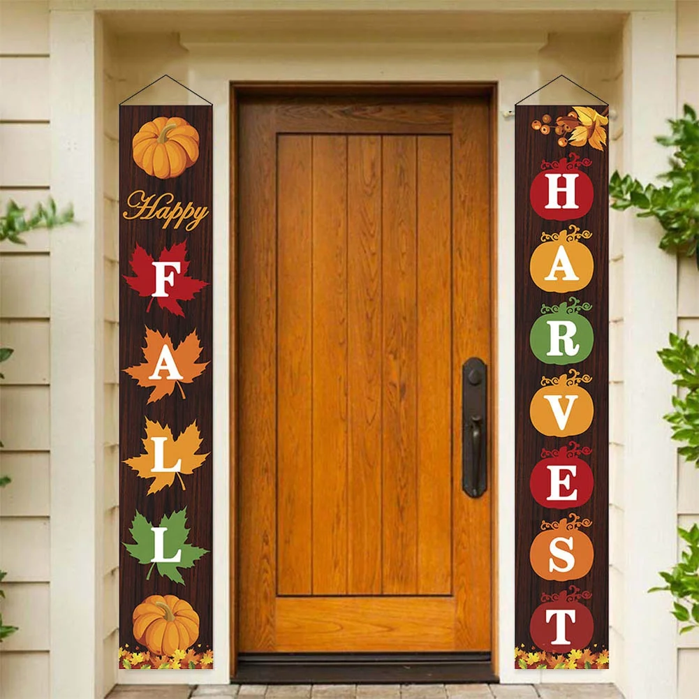 Autumn Decorations Thanks Harvest Fall Door Porch Banner Eyecatching Easy to Install for Home Decoration Wall Door Hanging
Autumn Decorations Thanks Harvest Fall Door Porch Banner Eyecatching Easy to Install for Home Decoration Wall Door Hanging