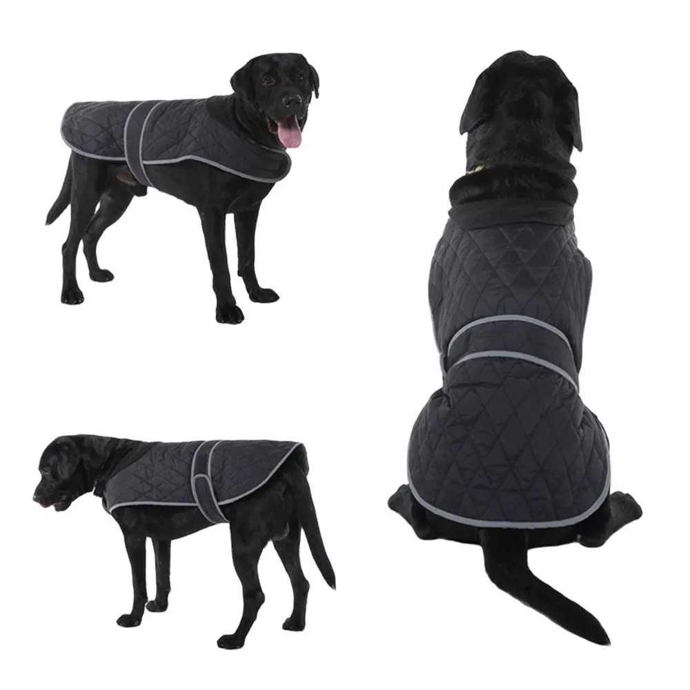 Big Dog Clothes Winter Warm fleece Puppy Jacket Pet Coat Reflective Large Dog Clothing Vest For Small Medium big Dogs
Big Dog Clothes Winter Warm fleece Puppy Jacket Pet Coat Reflective Large Dog Clothing Vest For Small Medium big Dogs