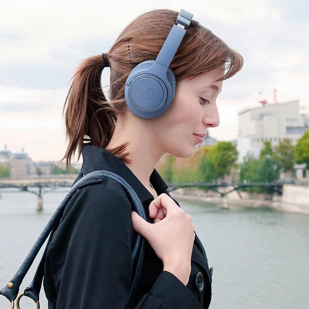 Audio Technica ATH-SR30BT Wireless Headphones Bluetooth 5.0 Earphones Foldable Sport Headset Deep Bass Gaming for iPhone/Android
Audio Technica ATH-SR30BT Wireless Headphones Bluetooth 5.0 Earphones Foldable Sport Headset Deep Bass Gaming for iPhone/Android