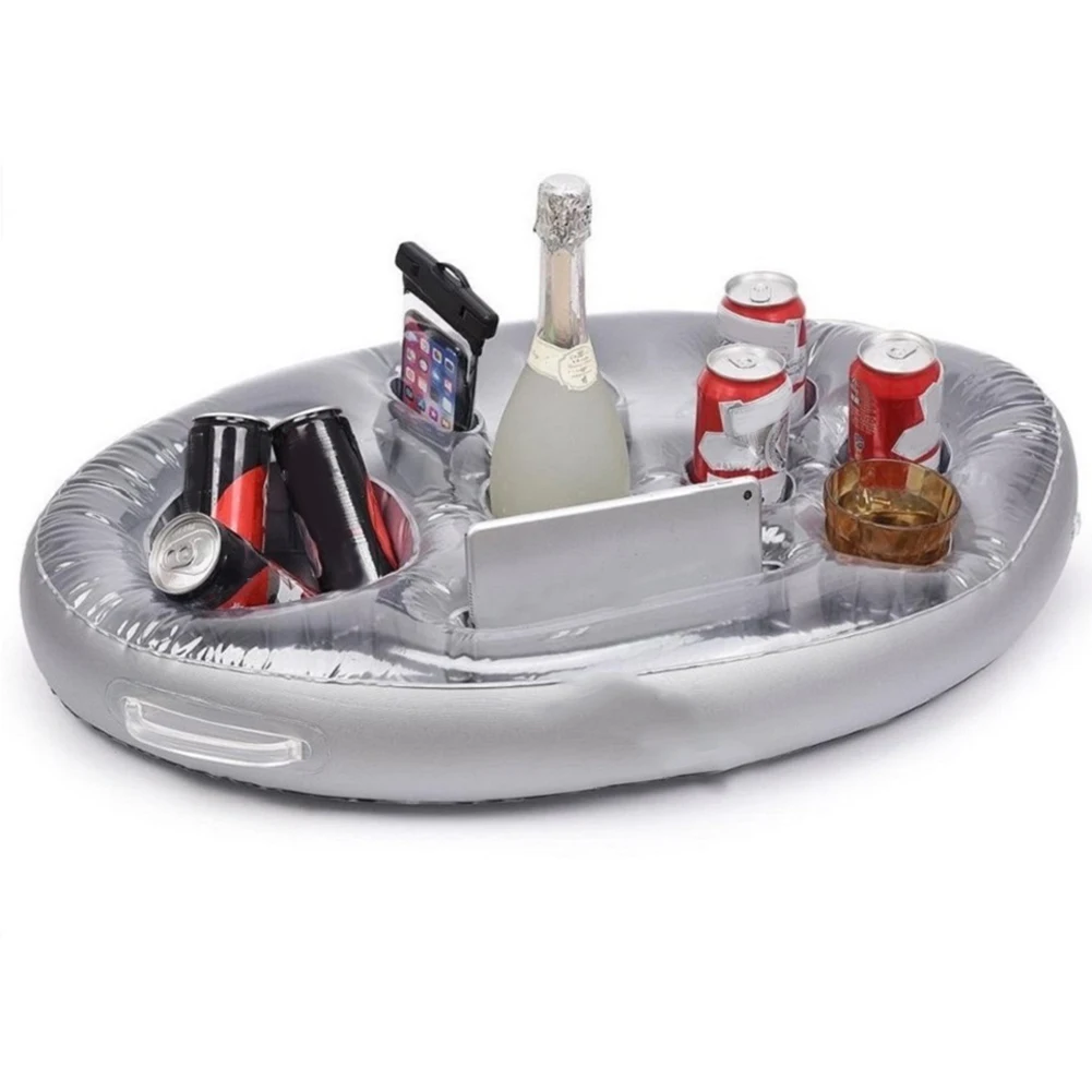 Summer Party Bucket Cup Holder Inflatable Pool Float Beer Drink Cooler Table Bar Tray Portable Beach Swimming Ring Accessories
Summer Party Bucket Cup Holder Inflatable Pool Float Beer Drink Cooler Table Bar Tray Portable Beach Swimming Ring Accessories