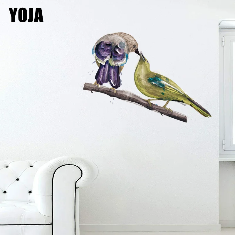YOJA 59.3×41CM Exquisite Colorful Hand-Painted Bird Living Room Decor Wall Stickers Home Accessories 8WS0189
YOJA 59.3×41CM Exquisite Colorful Hand-Painted Bird Living Room Decor Wall Stickers Home Accessories 8WS0189