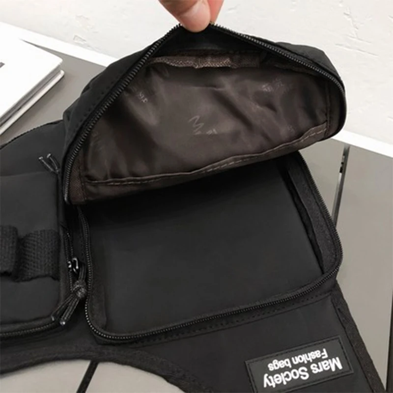 Bag Women Waist Pack Tactical Chest Rig Unisex Streetwear Vest Bags Chest pack High Capacity Hip-Hop Messenger Women Bag KW858
Bag Women Waist Pack Tactical Chest Rig Unisex Streetwear Vest Bags Chest pack High Capacity Hip-Hop Messenger Women Bag KW858