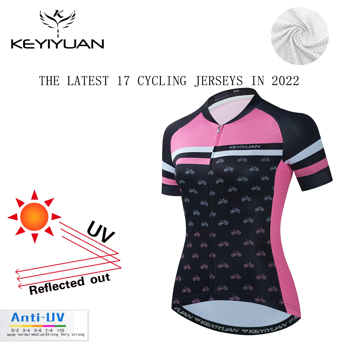 KEYIYUAN New Cycling Jersey Women Mountain Bike Clothes Summer Short Sleeve Bicycle Cycle Wear MTB Shirt Wielrenkleding Dames
KEYIYUAN New Cycling Jersey Women Mountain Bike Clothes Summer Short Sleeve Bicycle Cycle Wear MTB Shirt Wielrenkleding Dames