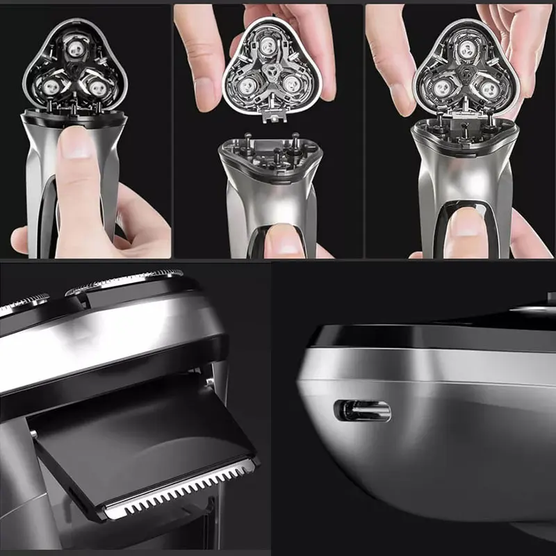 ENCHEN Electric Razor Shaver Men Trimmer Beard Type-C Rechargeable Shaving Machines Trims Portable Electric 3D Floating Shaver
ENCHEN Electric Razor Shaver Men Trimmer Beard Type-C Rechargeable Shaving Machines Trims Portable Electric 3D Floating Shaver
