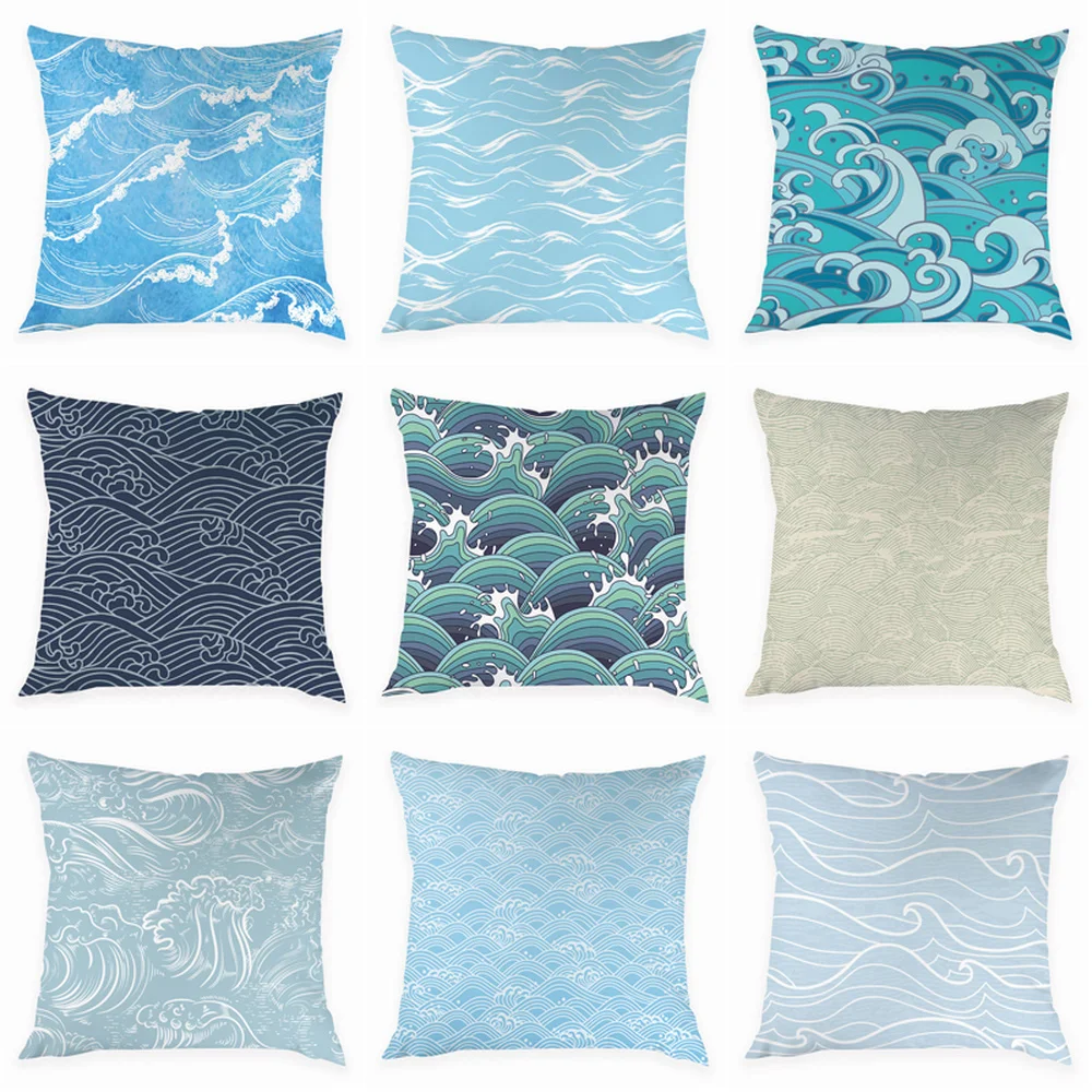Marine Style Cushions Cover Geometric Nordic Home Decorative Pillow Case Abstract Blue Cushion Covers Living Room Pillowcase
Marine Style Cushions Cover Geometric Nordic Home Decorative Pillow Case Abstract Blue Cushion Covers Living Room Pillowcase