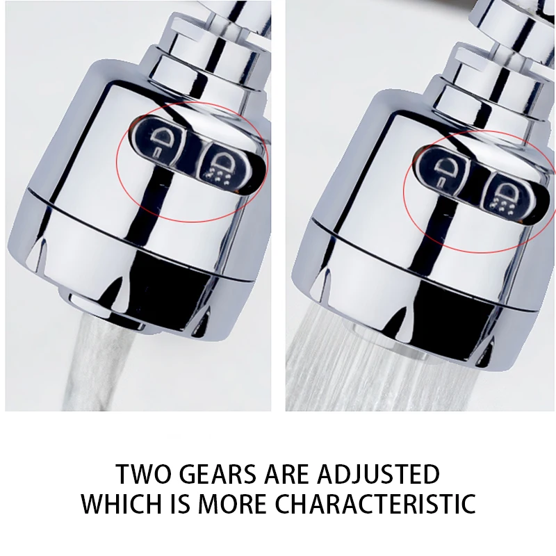 Kitchen Stainless Steel ABS Faucets 360 Degree Rotate Shower Head Faucet Extender Water-saving Filter Nozzle Faucet
Kitchen Stainless Steel ABS Faucets 360 Degree Rotate Shower Head Faucet Extender Water-saving Filter Nozzle Faucet