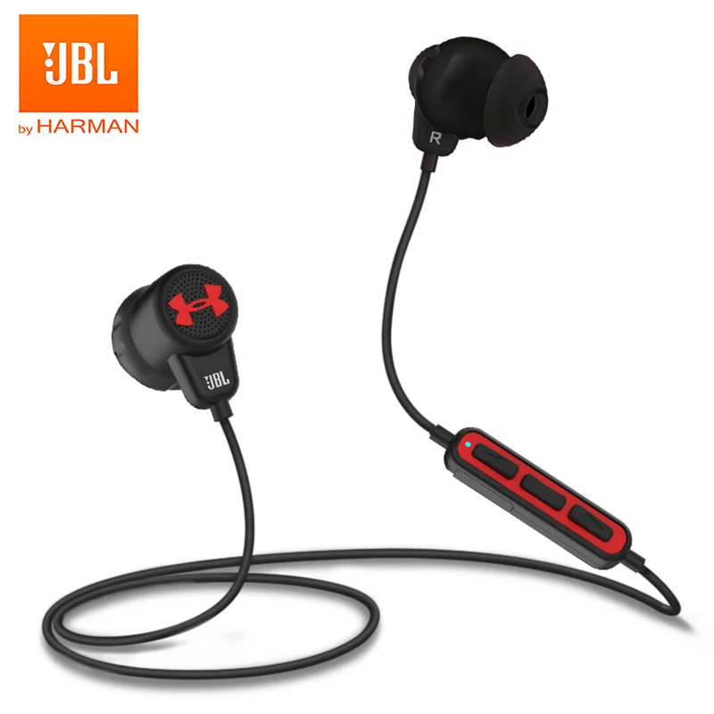 

Беспроводные Bluetooth-наушники JBL UA1.5, спортивные наушники, водонепроницаемая гарнитура, наушники-вкладыши Hands-free с микрофоном для iOS, Android, Hands-free