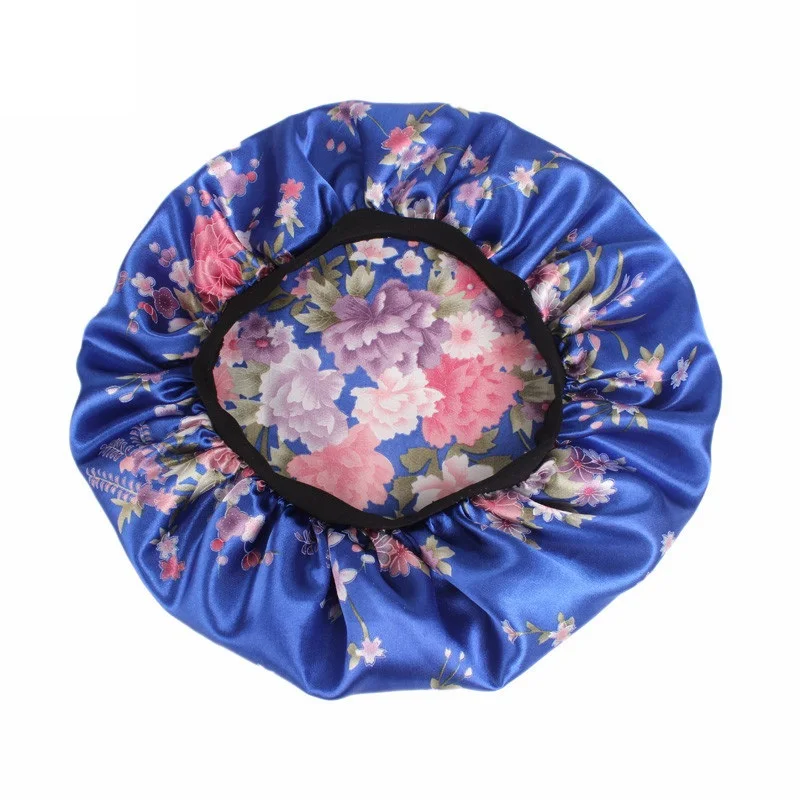 New wide edge Satin nightcap chemo hat flower headtie
New wide edge Satin nightcap chemo hat flower headtie