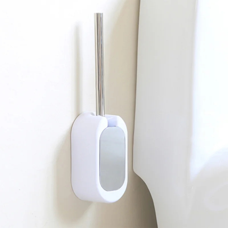 Hotel Home Stainless Steel Toilet Brush Wall-Mounted Household Toilet Brush Set Durable Nail-Free Toilet Brush with Holder
Hotel Home Stainless Steel Toilet Brush Wall-Mounted Household Toilet Brush Set Durable Nail-Free Toilet Brush with Holder