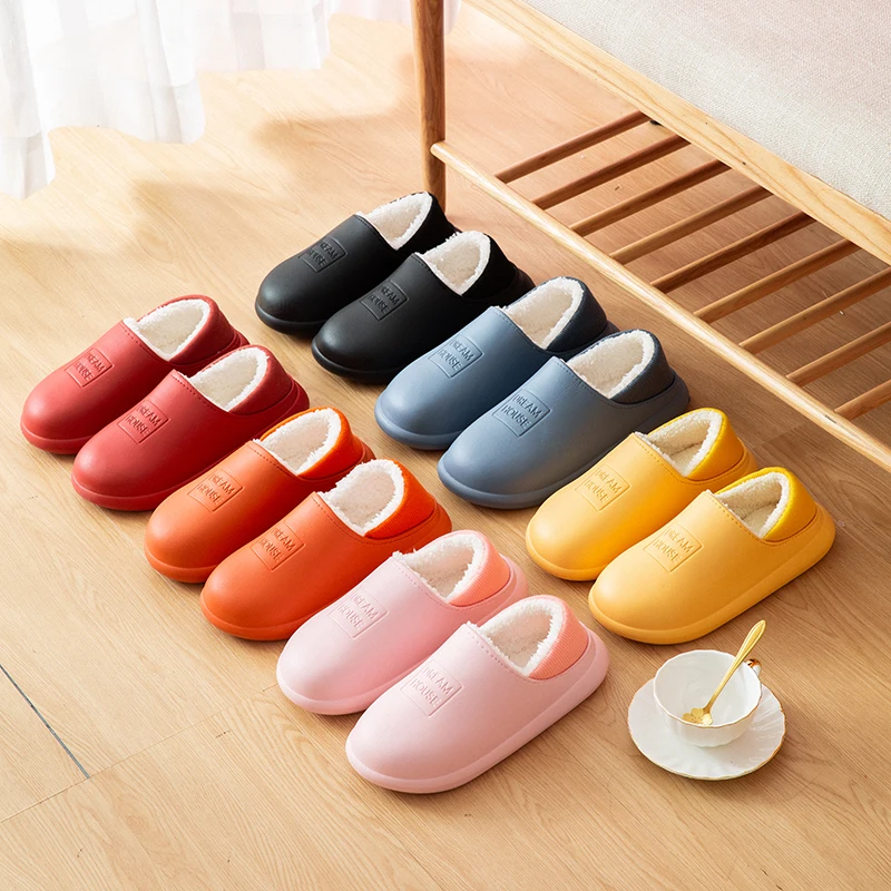 Home Slippers Women Waterproof Winter Warm Home Shoes Indoor Cotton Non-Slips Ladies Soft Slippers Memory Foam Couples Shoes
Home Slippers Women Waterproof Winter Warm Home Shoes Indoor Cotton Non-Slips Ladies Soft Slippers Memory Foam Couples Shoes