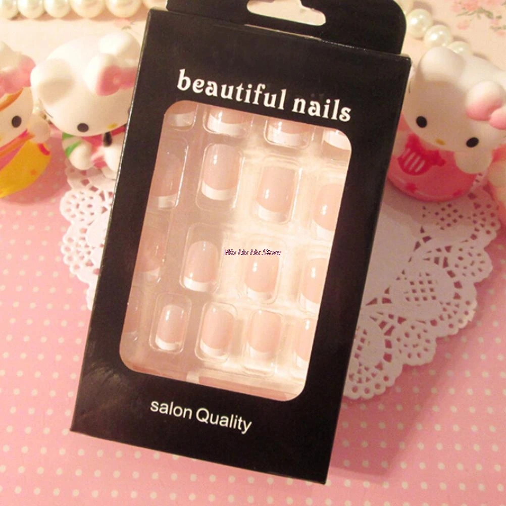 24 Stuks Roze Nail Art Sticker Lady Vrouwen Valse Nail Franse Stijl Manicure Art Tips Kunstnagels Met Lijm
24 Stuks Roze Nail Art Sticker Lady Vrouwen Valse Nail Franse Stijl Manicure Art Tips Kunstnagels Met Lijm
