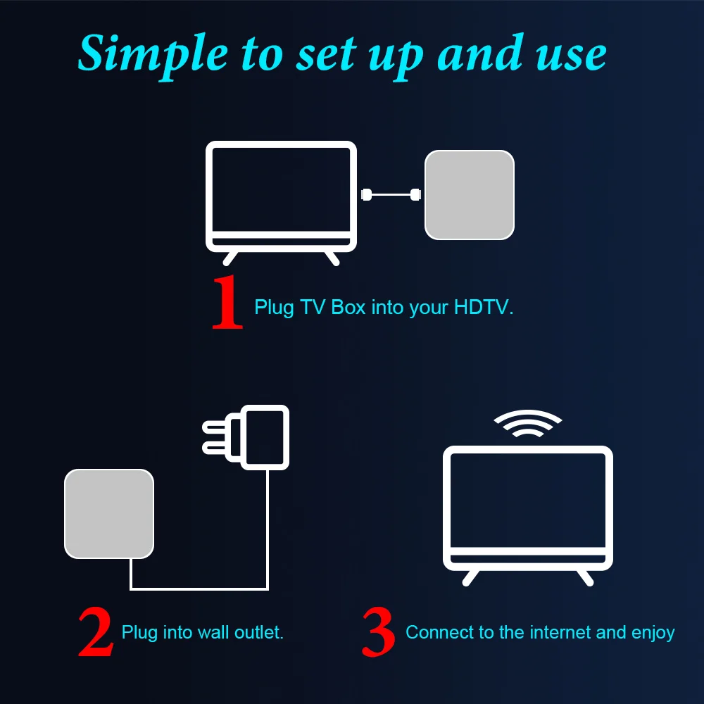 Smart TV Box Android 10 HD 4GB 32GB 64GB TV BOX H616 Bluetooth WiFi 2.4G/5G Android Box Tv Media Player 6K Set Top Box
Smart TV Box Android 10 HD 4GB 32GB 64GB TV BOX H616 Bluetooth WiFi 2.4G/5G Android Box Tv Media Player 6K Set Top Box