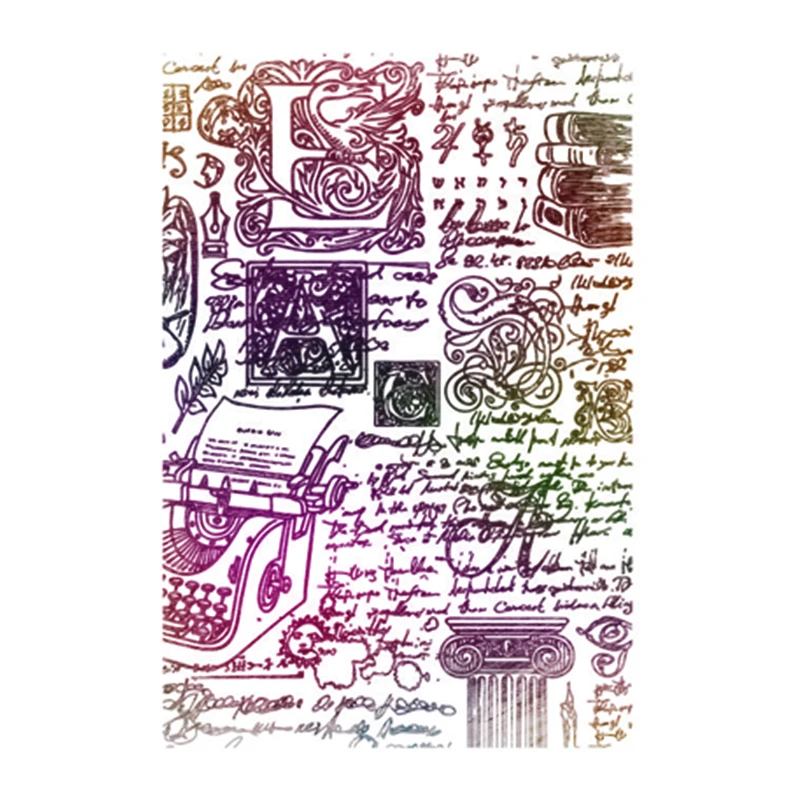 11*16CM Roman Script Transparent Clear Stamps / Silicone Seals Roller Stamp For DIY Scrapbooking Photo Album/Card Making
11*16CM Roman Script Transparent Clear Stamps / Silicone Seals Roller Stamp For DIY Scrapbooking Photo Album/Card Making