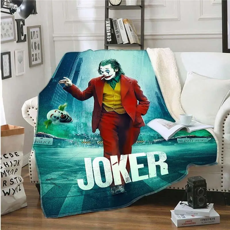 Decke Sofa Bett Decke Super Weiche Warme Die Crow Die Joker 3D Druck Decke Abdeckung Fleece Decke
Decke Sofa Bett Decke Super Weiche Warme Die Crow Die Joker 3D Druck Decke Abdeckung Fleece Decke