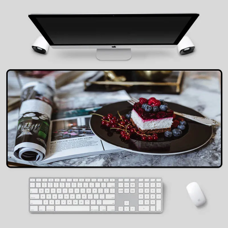 XGZ Large-size gourmet pattern mouse pad as a table mat, high-quality rubber non-slip waterproof keyboard pad
XGZ Large-size gourmet pattern mouse pad as a table mat, high-quality rubber non-slip waterproof keyboard pad