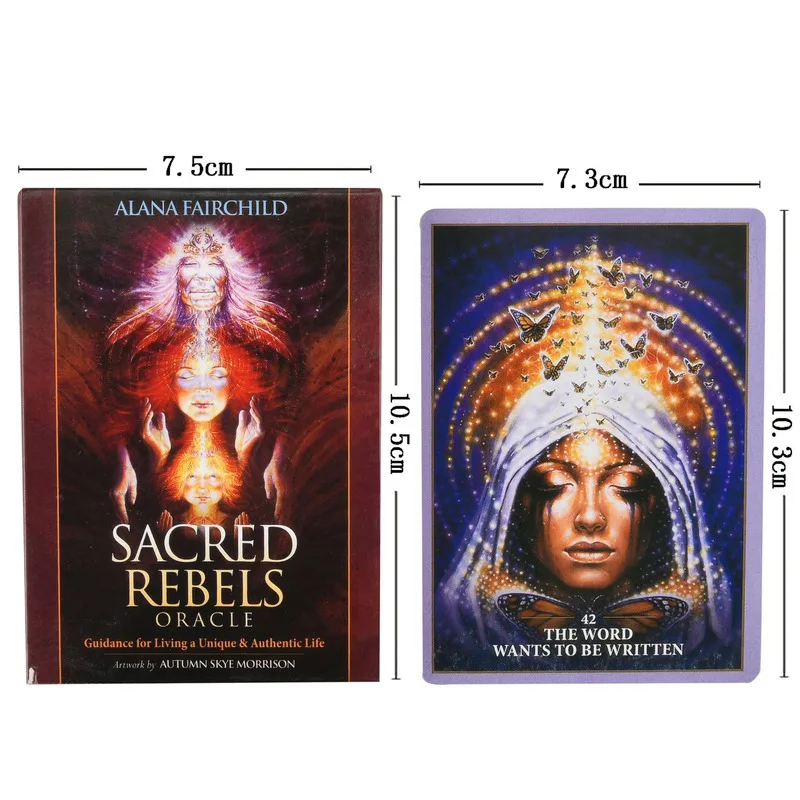 English Card Sacred Rebels Oracle Sacred Rebel Oracle Card Holy Spirit Oracle Tarot Card
English Card Sacred Rebels Oracle Sacred Rebel Oracle Card Holy Spirit Oracle Tarot Card