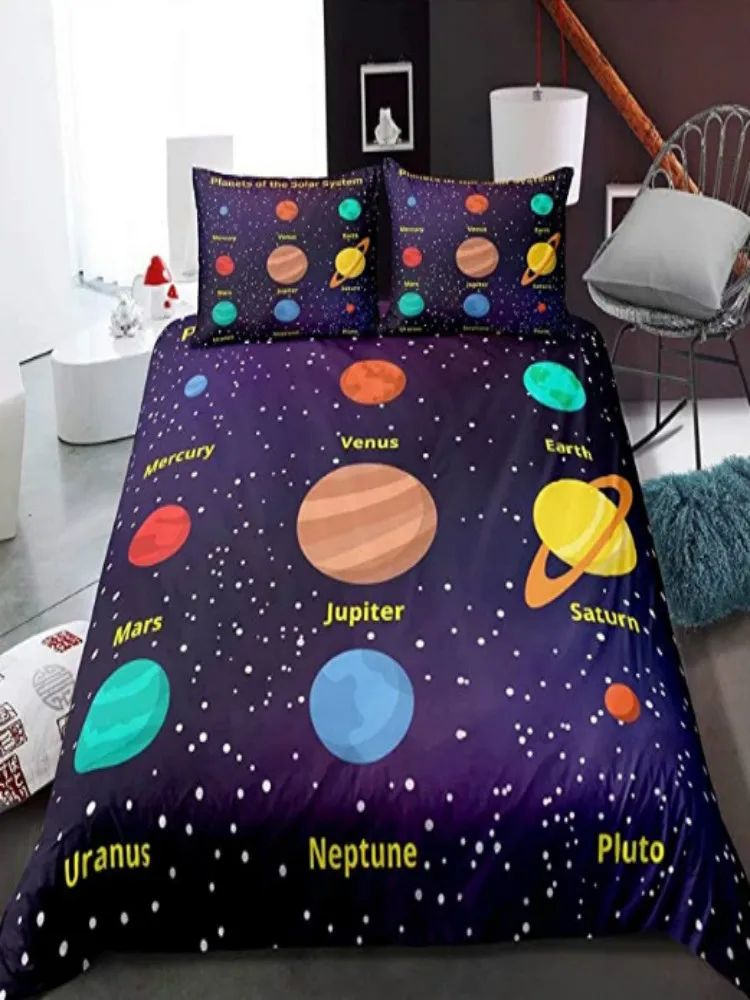 Cartoon Solar System Comforter Cover Set Kids Teens Boys Duvet Cover Bedding Set Men Pattern Quilt
Cartoon Solar System Comforter Cover Set Kids Teens Boys Duvet Cover Bedding Set Men Pattern Quilt