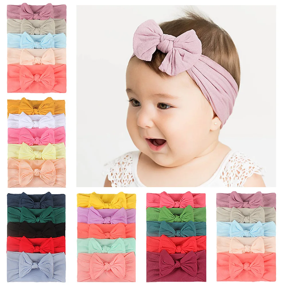Baby Headband Nylon Girls Wide Headwrap Traceless Infant Candy Color Turban Spring Summer Children Hair Accessories 5PCS/Lot
Baby Headband Nylon Girls Wide Headwrap Traceless Infant Candy Color Turban Spring Summer Children Hair Accessories 5PCS/Lot