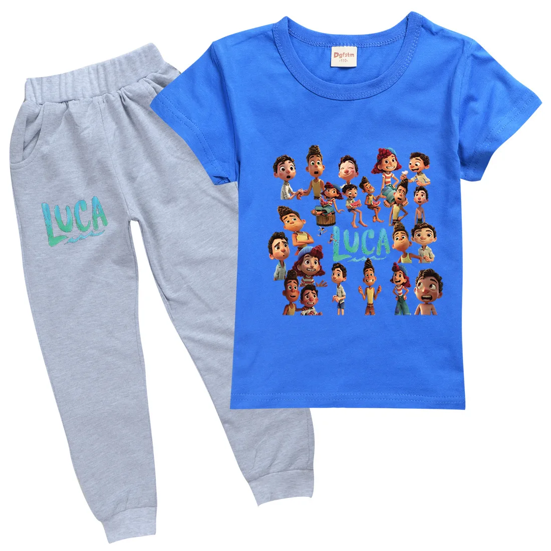 Toddler Girls Tracksuit Boy Casual Outfits Teen Summer Clothes Children Luca Print Sportswear Kids Short Sleeve Tees Sweatpants
Toddler Girls Tracksuit Boy Casual Outfits Teen Summer Clothes Children Luca Print Sportswear Kids Short Sleeve Tees Sweatpants