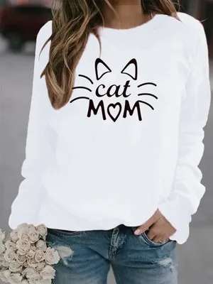 Повседневная Милая одежда, толстовка с изображением кошки, женский джемпер для мам, винтажные Женские топы с цитатами, модные корейские худ...
Повседневная Милая одежда, толстовка с изображением кошки, женский джемпер для мам, винтажные Женские топы с цитатами, модные корейские худ...