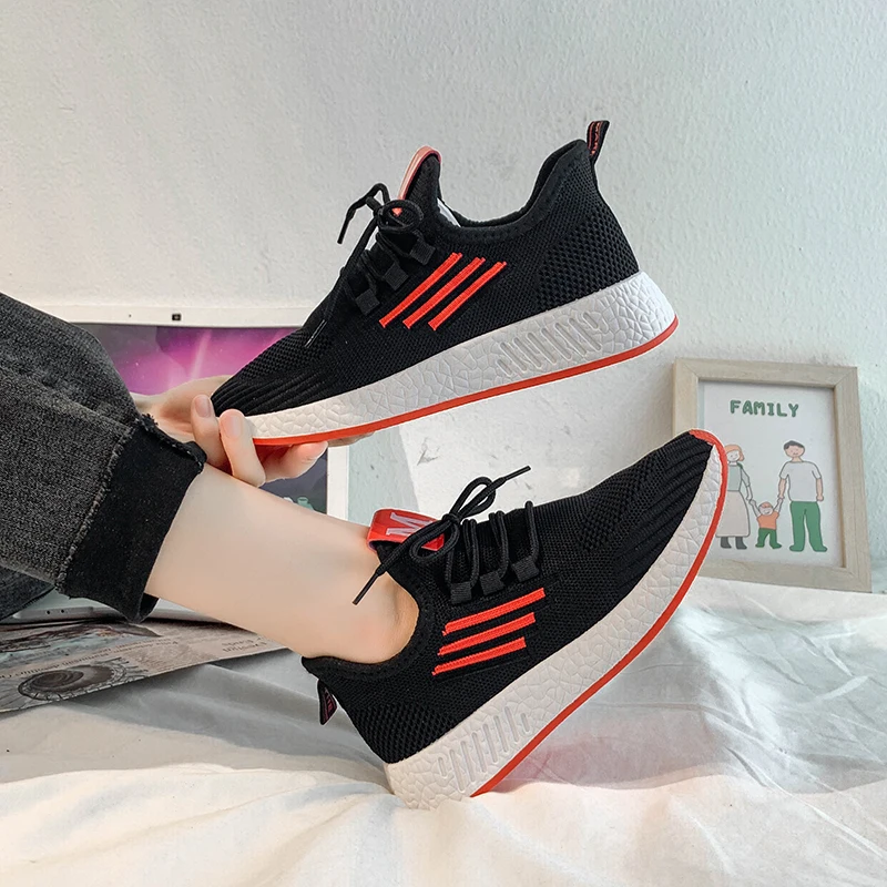 Classics Women Jogging Shoes Breathable Mesh Fly Weave Shoes Sneakers Non-slip Wearproof Lightweight Buty Damskie Women's Shoes
Classics Women Jogging Shoes Breathable Mesh Fly Weave Shoes Sneakers Non-slip Wearproof Lightweight Buty Damskie Women's Shoes
