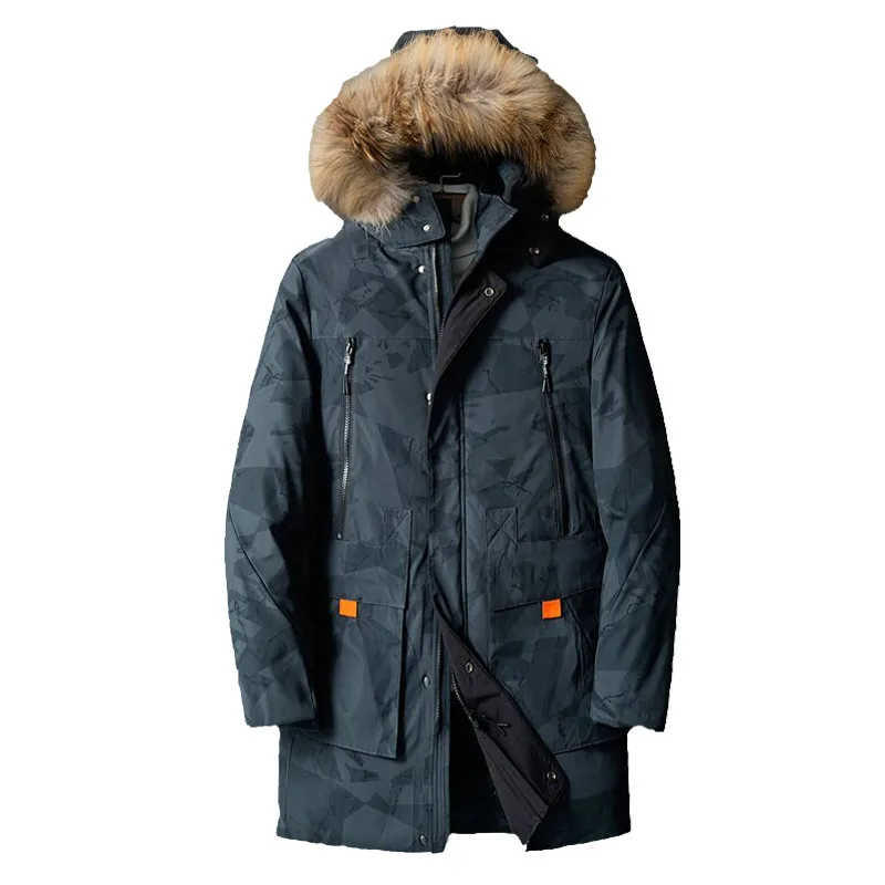 2020 Winter Men Parkas New Casual Long Thick Jacket Coat Men Faux Fur Collar Outwear Hooded Pockets Windbreaker Down Jackets 8XL
2020 Winter Men Parkas New Casual Long Thick Jacket Coat Men Faux Fur Collar Outwear Hooded Pockets Windbreaker Down Jackets 8XL