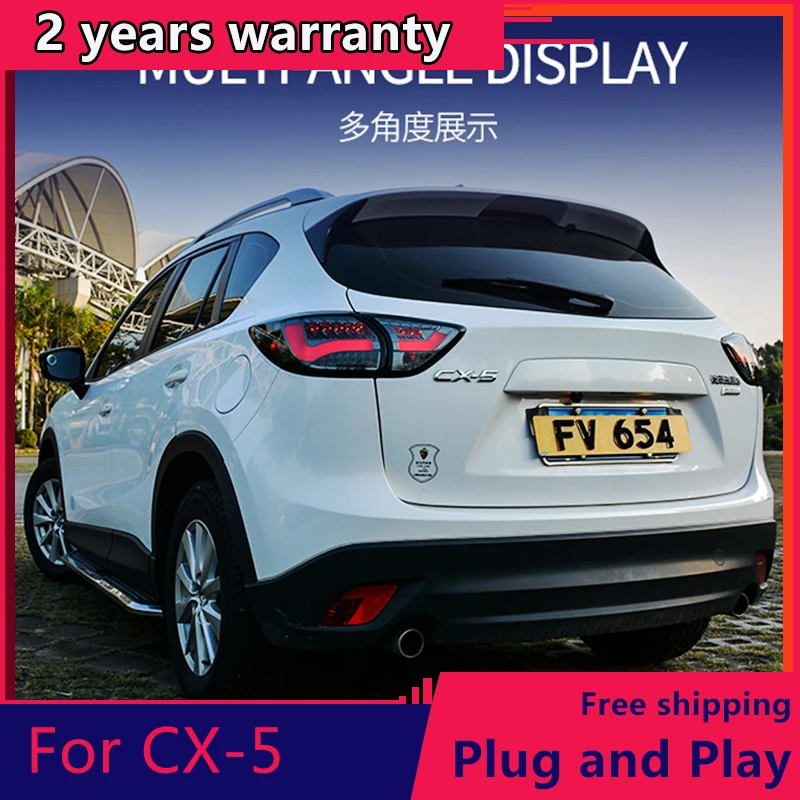 KOWELL Car Styling for Mazda CX-5 2011-2015 Tail Lights LED Tail Light Rear Lamp LED DRL+Brake+Park+Signal Stop Lamp 
KOWELL Car Styling for Mazda CX-5 2011-2015 Tail Lights LED Tail Light Rear Lamp LED DRL+Brake+Park+Signal Stop Lamp
