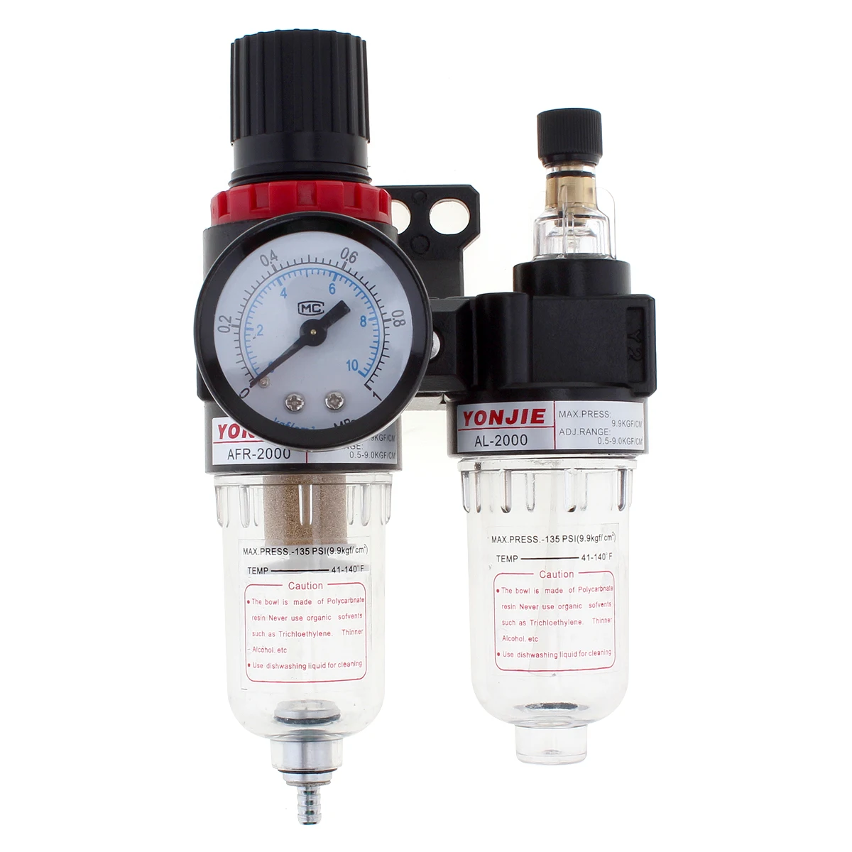 Air Compressor AFC2000 0-1.0mpa Air Source Treatment Filter Two Union Oil Water Separator Regulator Air Source Treatments
Air Compressor AFC2000 0-1.0mpa Air Source Treatment Filter Two Union Oil Water Separator Regulator Air Source Treatments