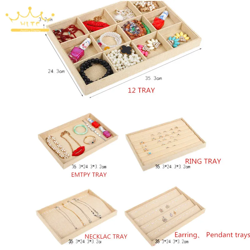 Accessories Display Rack Linen Jewelry Jade Pendant Necklace Earrings Ring Earrings Holding Tray Display Jewlery Organizer
Accessories Display Rack Linen Jewelry Jade Pendant Necklace Earrings Ring Earrings Holding Tray Display Jewlery Organizer