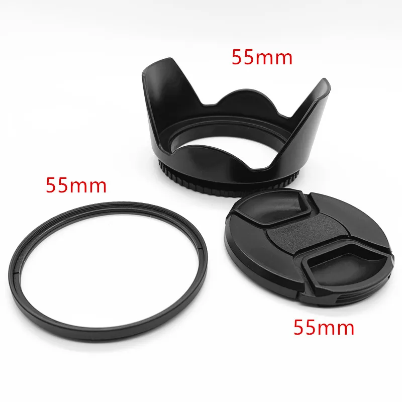 55mm Lens Hood Cap UV Filter for Leica V-LUX 1 LUX1
55mm Lens Hood Cap UV Filter for Leica V-LUX 1 LUX1