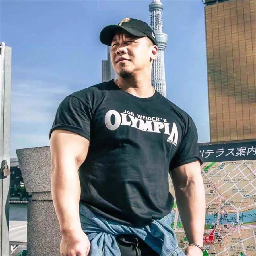 2021 Summer Running Shirt Men Gyms T Shirt Short Sleeve cotton Bodybuilding Sport Fitness Training Tee Tops Casual Clothing
2021 Summer Running Shirt Men Gyms T Shirt Short Sleeve cotton Bodybuilding Sport Fitness Training Tee Tops Casual Clothing