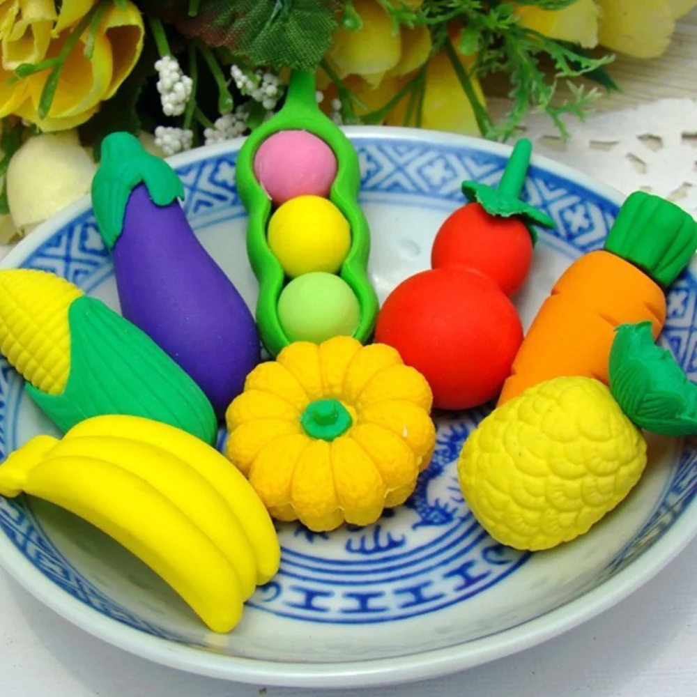 100PCS Cartoon Erasers Creative Erasers Lovely Animal Fruit Vegetable Shape Erasers (50PCS Animals, 50PCS Fruits)
100PCS Cartoon Erasers Creative Erasers Lovely Animal Fruit Vegetable Shape Erasers (50PCS Animals, 50PCS Fruits)