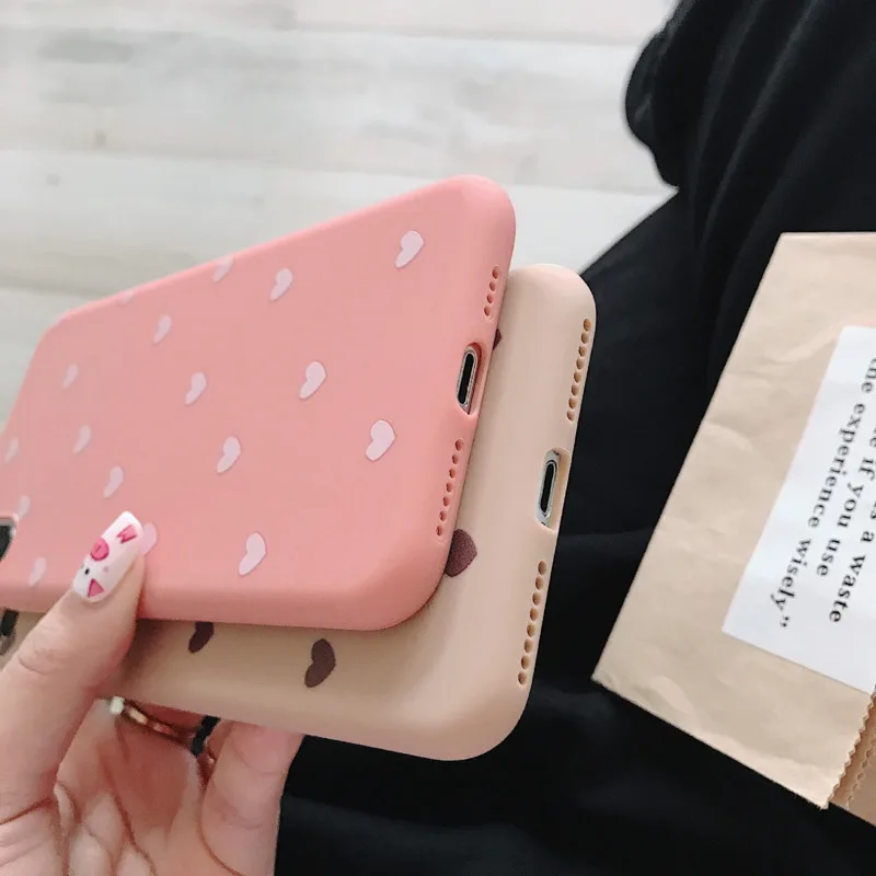 Cute Heart Love Pink Case For Coque iphone 11 Pro 7 8 X 11Pro Max Case For iphone XR XS Max 6 S 6s 7 8 Plus SE 2020 Cases Cover
Cute Heart Love Pink Case For Coque iphone 11 Pro 7 8 X 11Pro Max Case For iphone XR XS Max 6 S 6s 7 8 Plus SE 2020 Cases Cover
