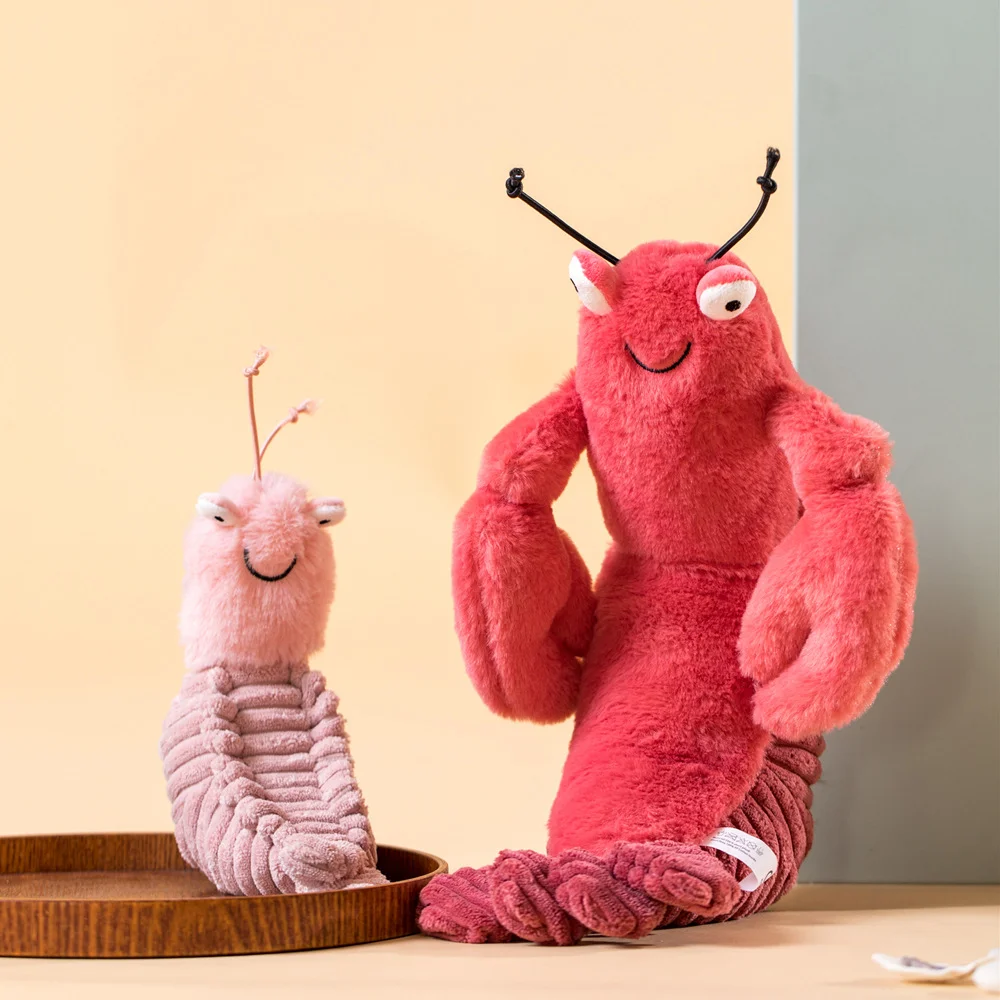 28 см Шелдон креветки плюшевые игрушки Kawaii розовый куклы чучела Plushes ракушками