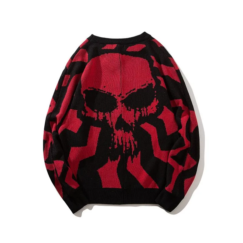 Pullover Sweater Men 's 2020 Youth Autumn and Winter Skull Oversized Hip Hop Thermal Knitting Clothes
Pullover Sweater Men 's 2020 Youth Autumn and Winter Skull Oversized Hip Hop Thermal Knitting Clothes