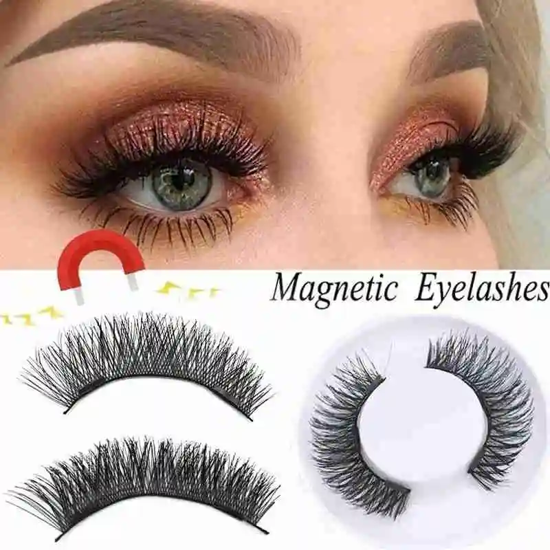 New 4 piece / double 3D magnetic eyelash extension with 4 magnets natural handmade false eyelash eye makeup 
New 4 piece / double 3D magnetic eyelash extension with 4 magnets natural handmade false eyelash eye makeup