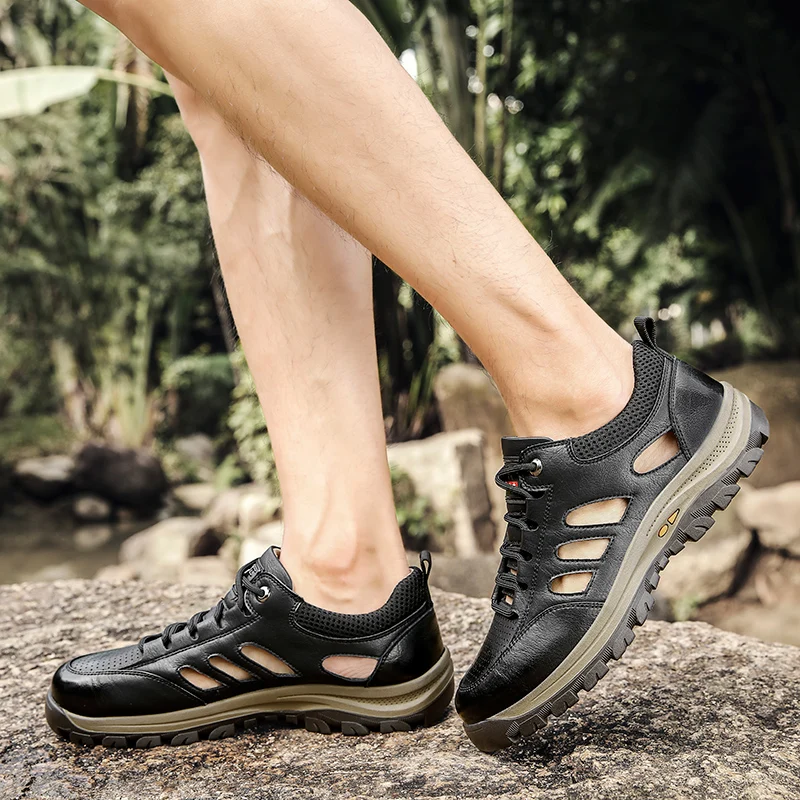 Outdoor Men's and Women's Waterproof Hiking Shoes Summer Mountaineering Hiking Mountain Sports Boots Hunting Men's Sports Shoes
Outdoor Men's and Women's Waterproof Hiking Shoes Summer Mountaineering Hiking Mountain Sports Boots Hunting Men's Sports Shoes