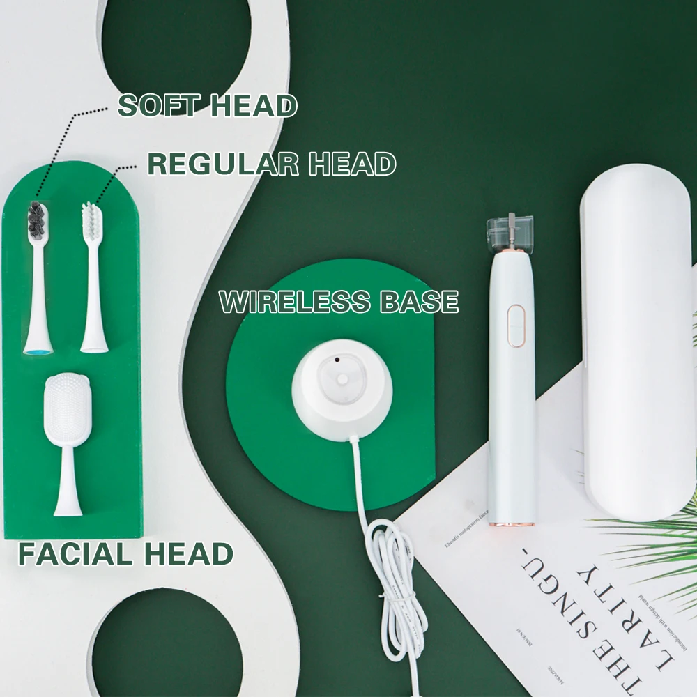 Sarmocare S710 Sonic Electric Toothbrush 15 mode Tooth Brush Ultrasonic Automatic Toothbrush Rechargeable Adult IPX7 Waterproof
Sarmocare S710 Sonic Electric Toothbrush 15 mode Tooth Brush Ultrasonic Automatic Toothbrush Rechargeable Adult IPX7 Waterproof
