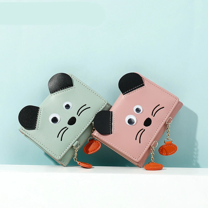 Wallets Women Purses fashion Cartoons Mouse Short Wallet Cute Tassel Coin Purse Card Holders Handbag Package Female wallets
Wallets Women Purses fashion Cartoons Mouse Short Wallet Cute Tassel Coin Purse Card Holders Handbag Package Female wallets