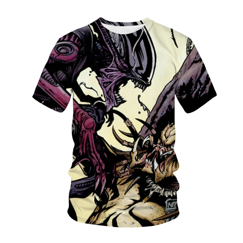 New Alien T-Shirt Game Movie 3D Print Streetwear Men Women Fashion O-Neck Short Sleeve T Shirt Predator Hip Hop Tees Tops Unisex
New Alien T-Shirt Game Movie 3D Print Streetwear Men Women Fashion O-Neck Short Sleeve T Shirt Predator Hip Hop Tees Tops Unisex