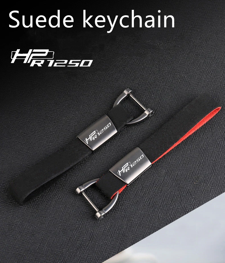 Premium suede motorcycle keychain key ring For BMW R1250GS R 1250 GS HP ADV Adventure GSA Accessories
Premium suede motorcycle keychain key ring For BMW R1250GS R 1250 GS HP ADV Adventure GSA Accessories