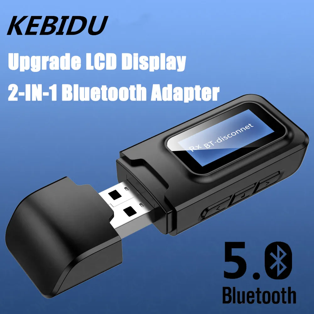 KEBIDU USB Bluetooth Dongle Adapter 5,0 приемник передатчик ЖК-дисплей аудио 3,5 мм AUX Jack стерео адаптер для автомобиля ПК ТВ 01
KEBIDU USB Bluetooth Dongle Adapter 5,0 приемник передатчик ЖК-дисплей аудио 3,5 мм AUX Jack стерео адаптер для автомобиля ПК ТВ 01