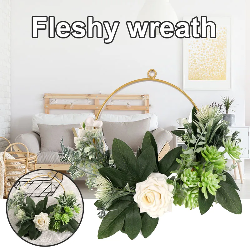 Artificial Plant Garland Pendant Iron for Wedding Living Room Wall Decoration DC120
Artificial Plant Garland Pendant Iron for Wedding Living Room Wall Decoration DC120