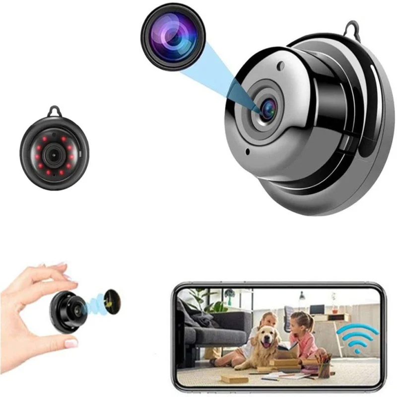 HD 1080P Wifi Mini Camera Infrared Night Version Micro Camcorder DVR Remote Control Motion Sensor Cam Video Recorder Secret Cam 
HD 1080P Wifi Mini Camera Infrared Night Version Micro Camcorder DVR Remote Control Motion Sensor Cam Video Recorder Secret Cam