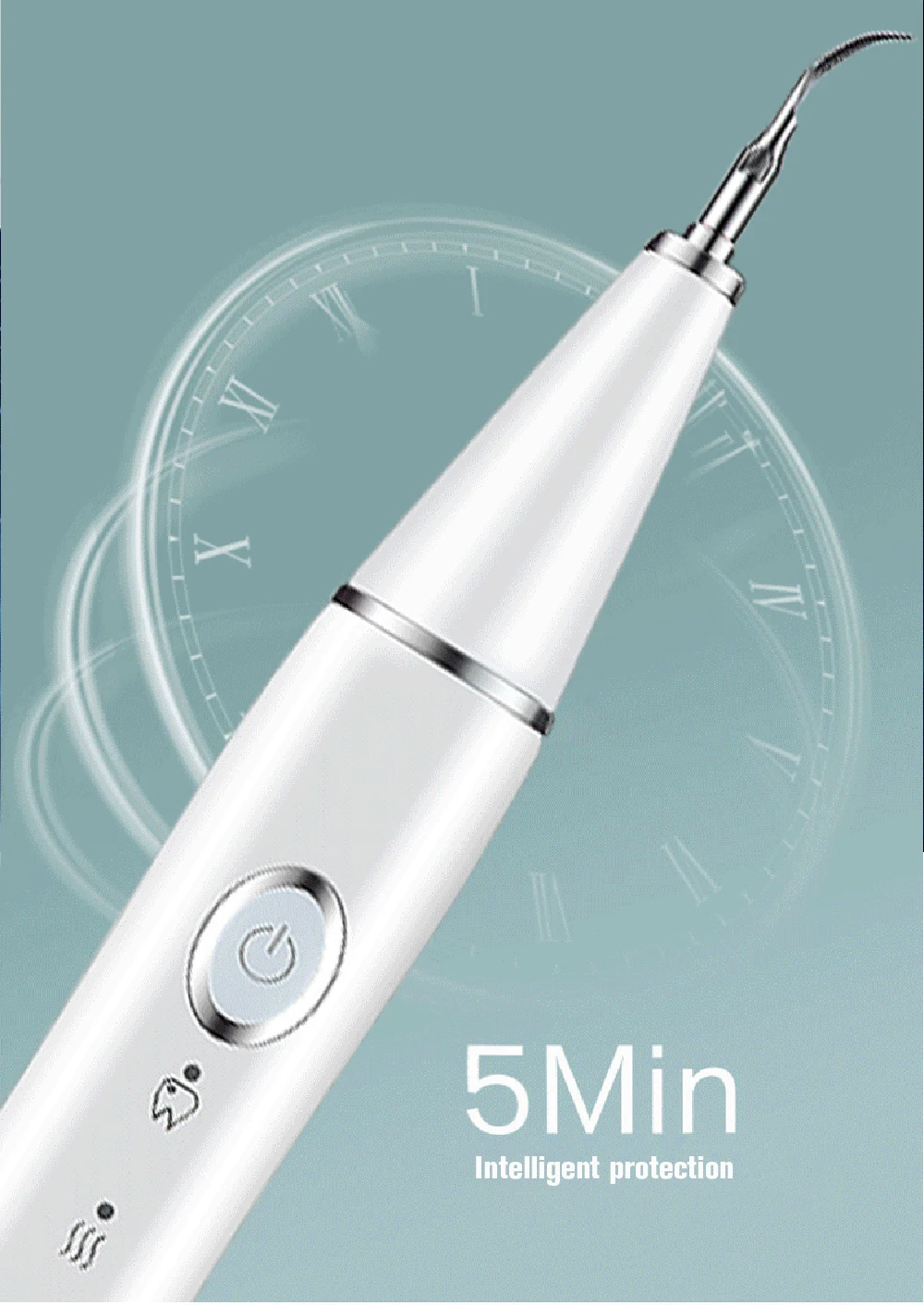 Electric Dental Calculus Remover Waterproof Dental Scaler Plaque Remover USB Rechargeable With 5 Modes Tooth Whitening
Electric Dental Calculus Remover Waterproof Dental Scaler Plaque Remover USB Rechargeable With 5 Modes Tooth Whitening
