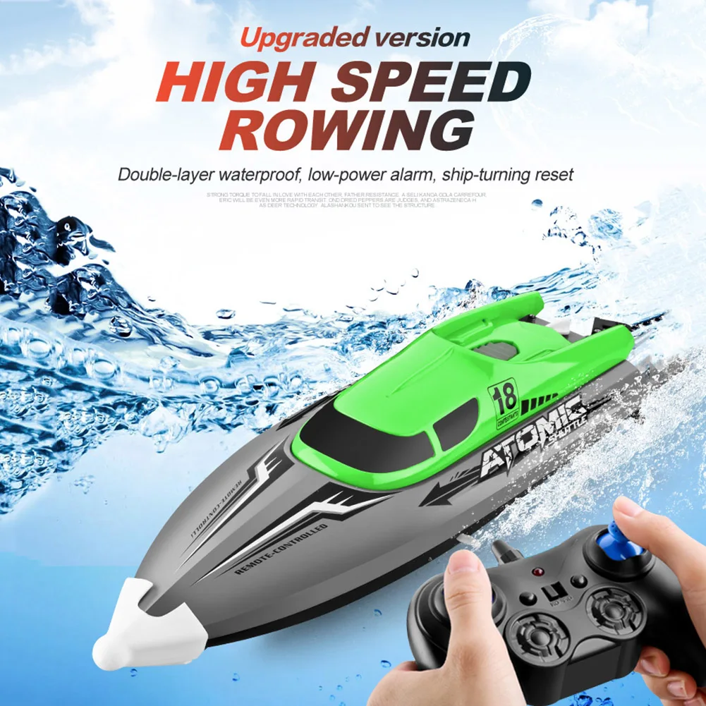 RC Boat 5CH 18+MPH High Speed 2.4GHz Remote Control Boat for Pools and Lakes
RC Boat 5CH 18+MPH High Speed 2.4GHz Remote Control Boat for Pools and Lakes