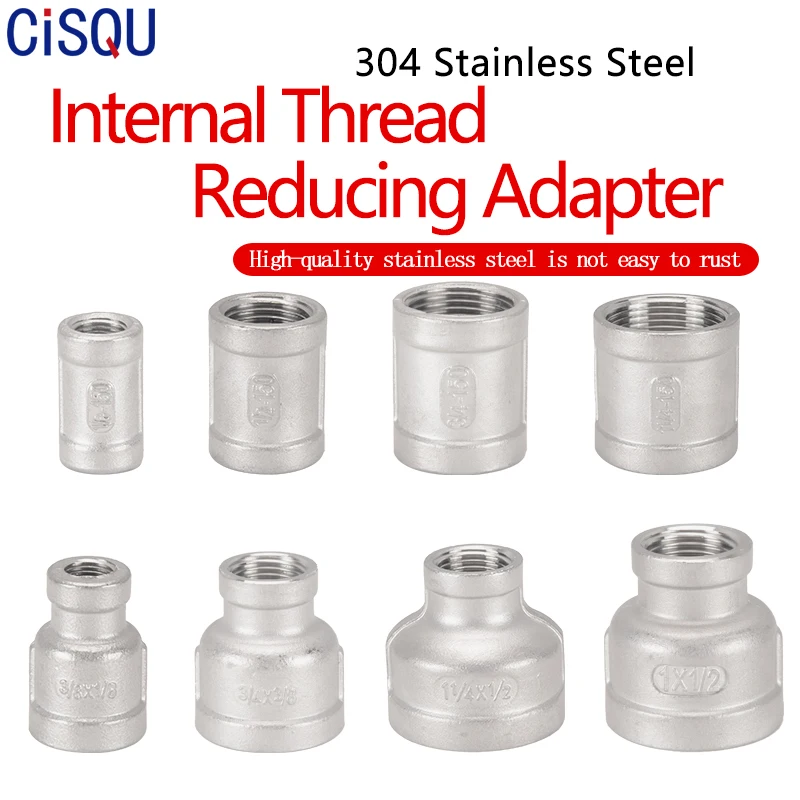 Reducing Adapter Female BSPT Thread 1/8'' 1/4'' 3/8'' 1/2'' 3/4'' 1'' Reduction Bushing Pipe Connection Plumbing Fittings
Reducing Adapter Female BSPT Thread 1/8'' 1/4'' 3/8'' 1/2'' 3/4'' 1'' Reduction Bushing Pipe Connection Plumbing Fittings